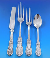 Saratoga by Tiffany Sterling Silver Flatware Set Service 38 Pieces Fitted Chest