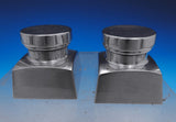 Black Starr and Gorham  Sterling Silver Salt Pepper Shaker Set 2pc #66 (#8918)