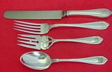 Basket of Flowers by D&H Sterling Silver Dinner Size Place Setting(s) 4pc