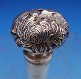 Chrysanthemum by Shiebler Sterling Silver Liquor Bottle #2319 8 1/4" (#8118)