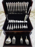 Grande Baroque by Wallace Sterling Silver Flatware Set Service Dinner 66 Pieces