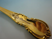 Charlemagne by Towle Sterling Silver Flatware Service 12 Set Vermeil Gold 48 Pc