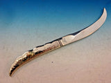 Tiffany and Co Shiebler Sterling Silver Paper Knife Mixed Metals Bird 10 1/2"