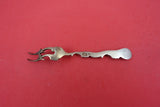 Pattern Unknown By Shiebler Sterling Lemon Fork 2-tine w/bar wavy & tines 4 5/8"