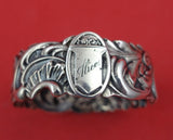 Maintenon by Shiebler Sterling Silver Napkin Ring 2" x 5/8" .6 ozt. Mono "Alice"
