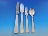 Bell by Peter Hertz Danish Sterling Silver Flatware Set 12 Service 76 Pcs Modern
