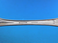 Dew Drop by Shiebler Sterling Silver Pie Server FHAS Brite-Cut Flowers 10 1/2"
