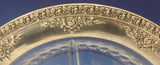 Normandie by Wallace Sterling Silver Relish Dish w/Crystal 4 Section (#0595)