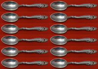 Decor by Gorham Sterling Silver Teaspoon Set 12 Pieces 6"