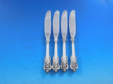 Grande Baroque by Wallace Sterling Silver Butter Spreader HH Modern Set of 8 pcs