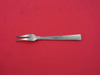 Prince Harald by Th. Marthinsen Norwegian Sterling Lemon Fork white enamel 4"