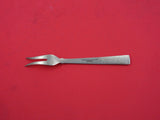 Prince Harald by Th. Marthinsen Norwegian Sterling Lemon Fork white enamel 4"