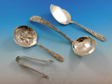Repousse by Kirk Sterling Silver Flatware Set Service 183 pieces Dinner Vintage