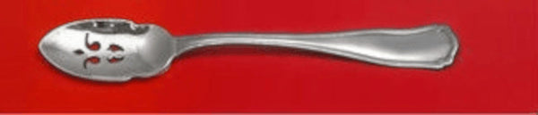 Dolores by Shreve Sterling Silver Olive Spoon Pierced Custom Made 5 7/8" Serving