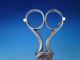 Thomas Jordan English Silverplate Wick Cutter Footed 7" Birmingham (#6844-2)