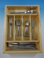 Mary II by Lunt Sterling Silver Flatware Set for 6 Service 26 pieces