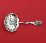 Medallion aka Etruscan aka Homeric by Shiebler Sterling Nut Spoon Pierced w/Gold