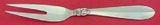 Princess Fuchsia by Frigast Sterling Silver Cold Meat Fork 2-Tine 8 1/2" Serving