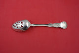 Old Atlanta by Wallace Sterling Silver Pierced Serving Spoon original fancy 8"