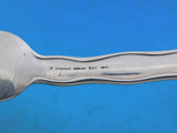 Lap Over Edge Acid Etched by Tiffany Sterling Dinner Fork with Wheat 7 7/8"
