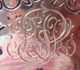 Pierced Border by J.E. Caldwell Sterling Silver Sherbet Dish 4" Tall (#0513)