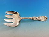 Chrysanthemum by Tiffany and Co Sterling Silver Fish Serving Fork Wide Squat