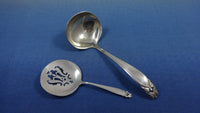 King Christian by Wallace Sterling Silver Flatware Set For 8 Service 74 Pieces