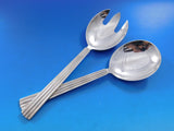 Bernadotte by Georg Jensen Sterling Silver Flatware Set 8 Service 54 pcs Dinner