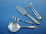 Queen's Lace by International Sterling Silver Flatware Set 12 Service 67 Pieces