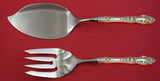 Violet by Wallace Sterling Silver Salmon Serving Set Fish Custom Made