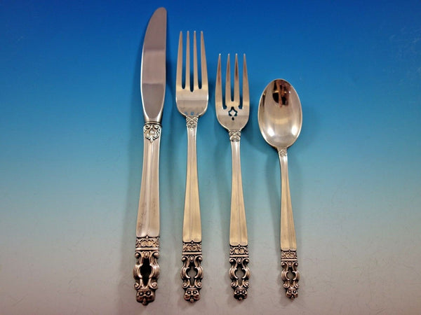 Sovereign Hispana by Gorham Sterling Silver Flatware Set Service 30 pieces