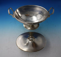 Louis XIV by Gorham Sterling Silver Tureen Stippled w/Gold Ribbon #195 F (#5591)