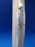 Sterling Silver Thermometer Holder 14" Tall x 4" 24.4 ozt. Circa 1890s (#7468)