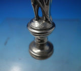 English Silverplate Desk Set 3pc Knife Seal Pen in Original Fitted Box (#5888)