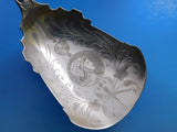Dew Drop by Shiebler Sterling Silver Cracker Scoop BC Medallion Warrior 9 1/2"