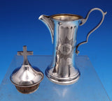 Colen Hewer Cheshire English Sterling Silver Pitcher Tiny Religious (#8181)