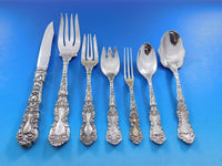 Imperial Chrysanthemum Gorham Sterling Silver Flatware Set for 8 Service 168 Pcs