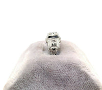 14k Vintage .12ct Genuine Natural Diamond Engagement Ring (#J5420)