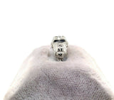 14k Vintage .12ct Genuine Natural Diamond Engagement Ring (#J5420)