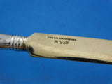 Greek Handle by Tiffany & Co. Sterling Silver Fruit Knife w/Raised Gold Leaves