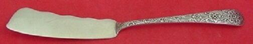 Antique Engraved by Tiffany and Co Sterling Silver Master Butter Knife Wavy