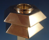 Judaica by Hazorfim Sterling Silver Candlestick 10 1/2" (#1324)