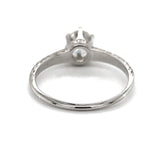 14k Antique .78ct Genuine Natural Diamond Engagement Ring w/ GIA Report (#J6743)