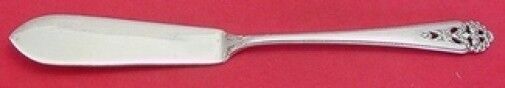 Queen's Lace by International Sterling Silver Master Butter FH 7 1/8"