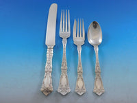 Berain by Wallace Sterling Silver Flatware Service 12 Set 125 pcs Dinner