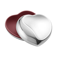 Georg Jensen Stainless Steel Heart Box Large Modern - New