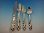 Melrose by Gorham Sterling Silver Flatware Set For 12 Service 48 Pieces