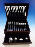 Queen Anne Williamsburg by Stieff Sterling Silver Flatware Set 12 Service 52 Pcs
