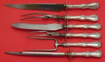 Duke of York by Whiting Sterling Silver Roast Carving Set 6pc HHWS Heirloom