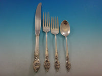 Enchanting Orchid by Westmorland Sterling Silver Flatware Set 8 Service 62 Pcs